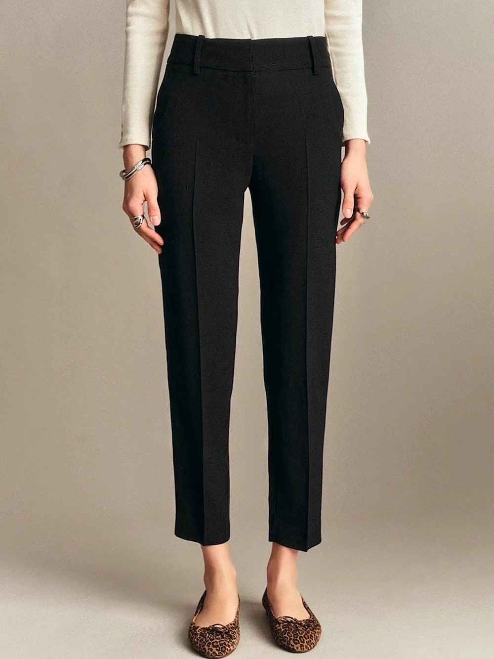 Sézane Gustavo Black Trousers Size 2
